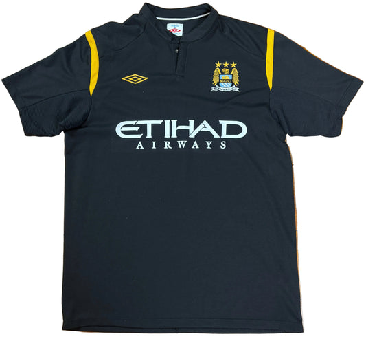 Manchester City 2009/10 Away Umbro Football Shirt Medium