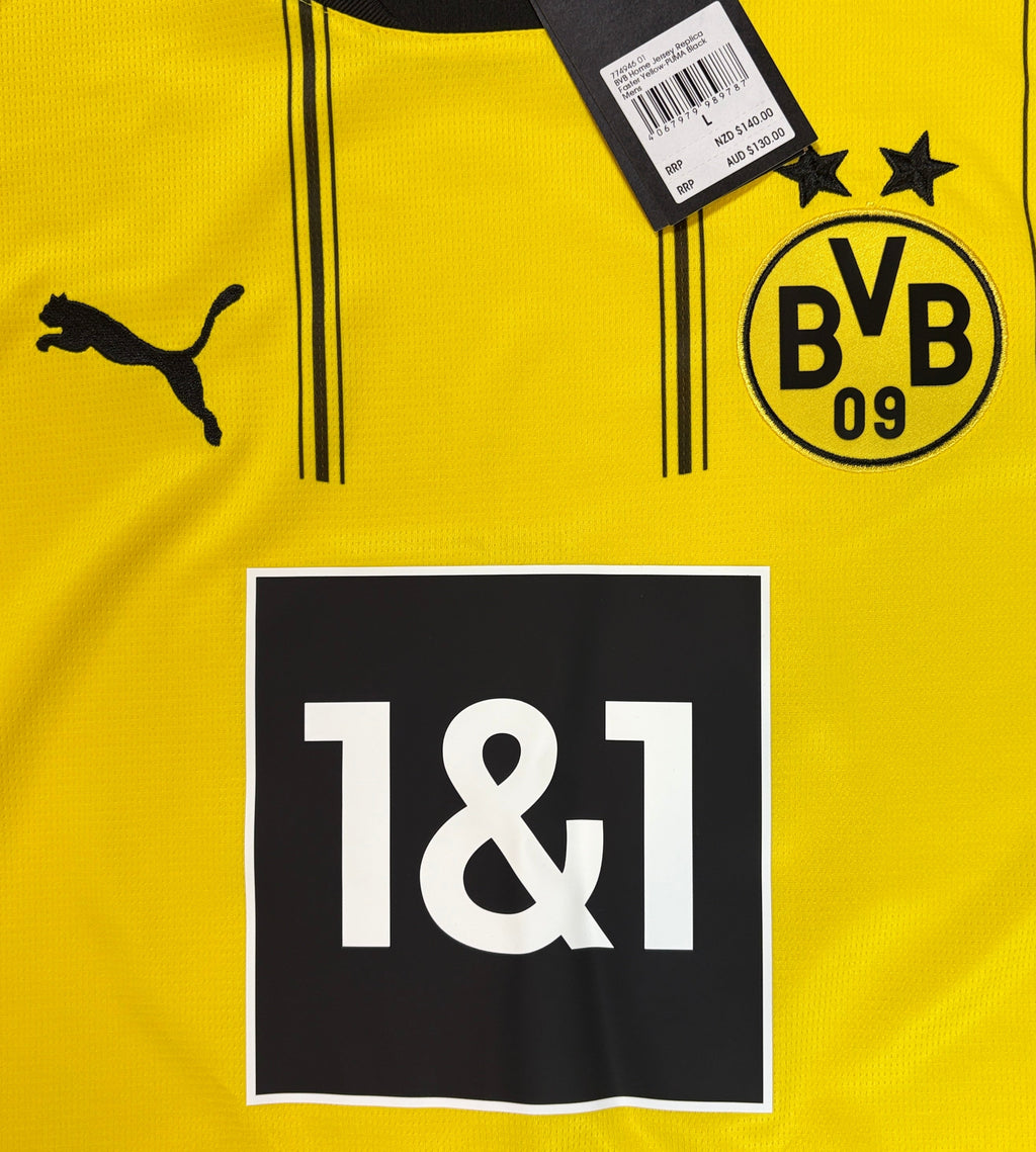 Dortmund 2024/25 Home Puma Football Shirt Large
