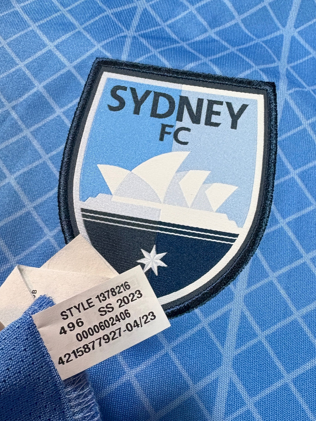Sydney Fc 2024 Home Under Armour Football Shirt Large Glasson 19
