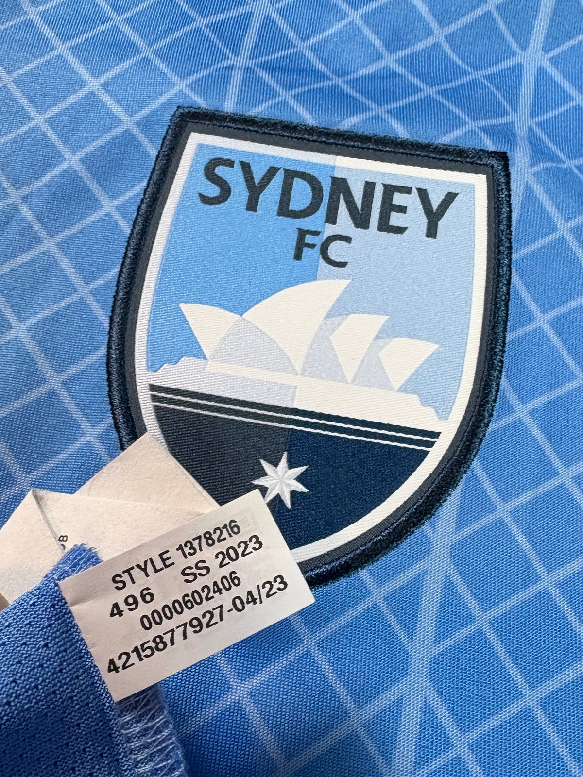 Sydney Fc 2024 Home Under Armour Football Shirt Large Glasson 19