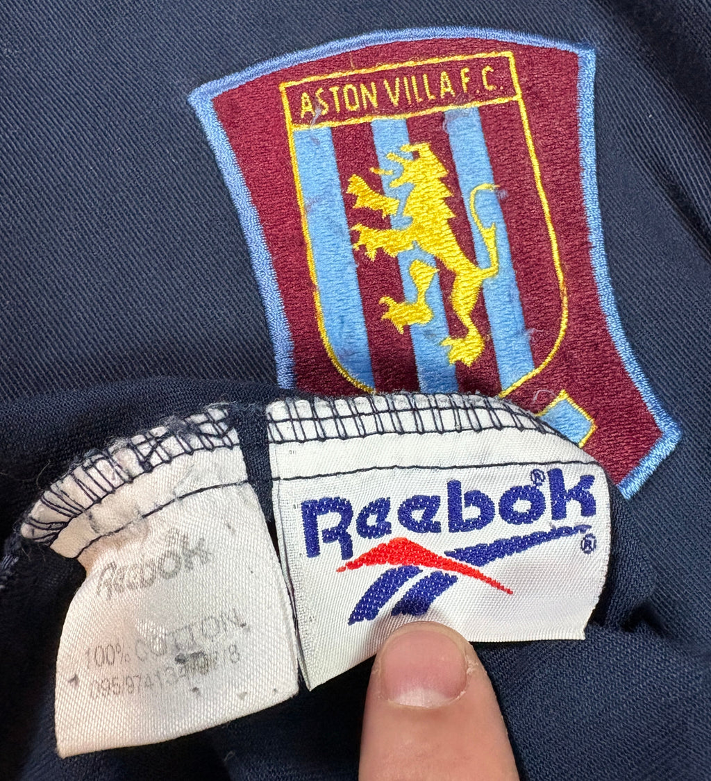 Aston Villa 1997/98 Jacket Reebok Football Jacket Large