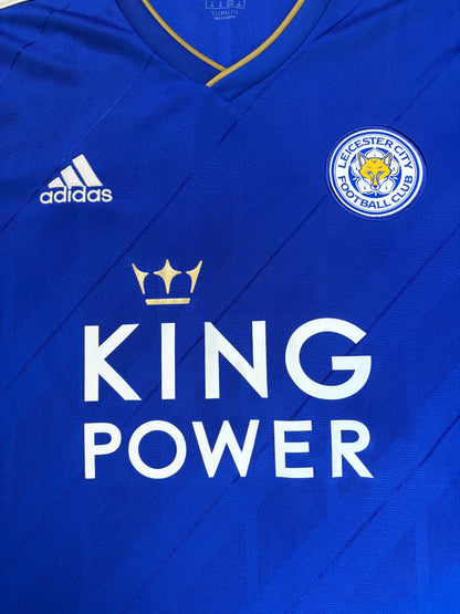 Leicester 2018/19 Home Adidas Football Shirt Extra Large Tielemans 21
