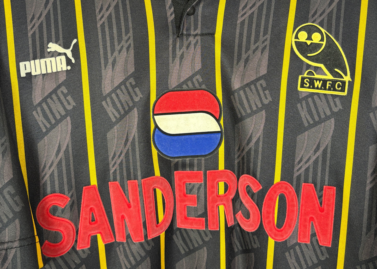 Sheffield Wednesday 1994/95 Away Puma Football Shirt L