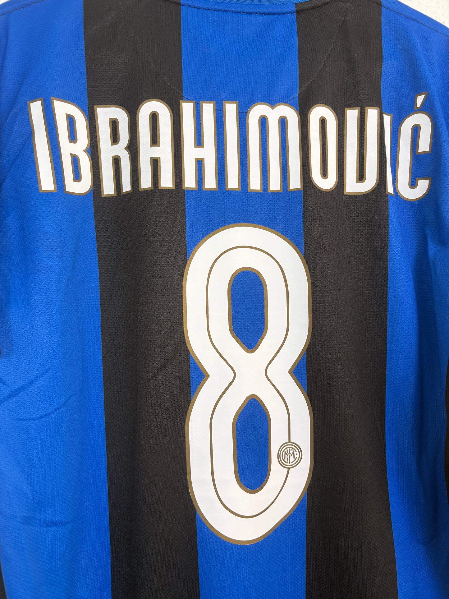 Inter Milan 2008/09 Home M Ibrahimovic 8