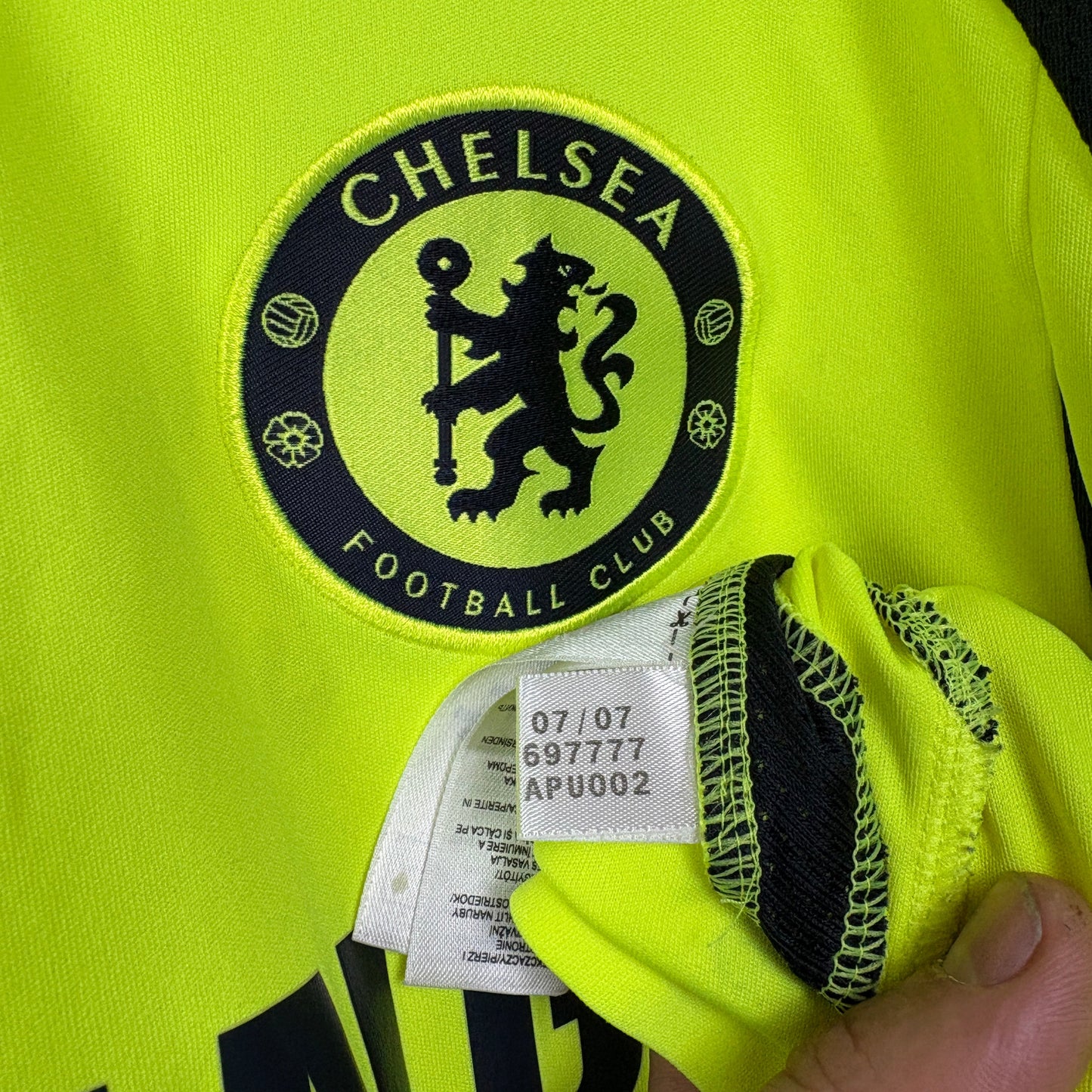 Chelsea 2007/08 Away XXL Anelka 39