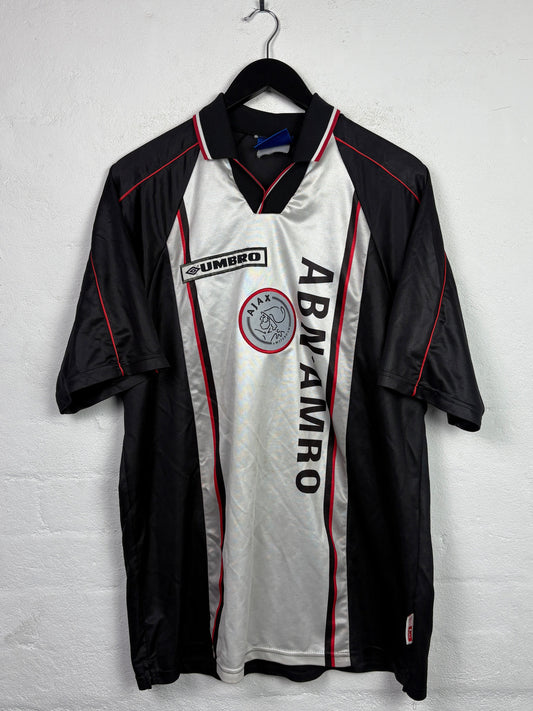 Ajax 1998/99 Away Umbro Football Shirt XL Litmanen 10