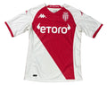 As Monaco 2022/23 Home Kappa Football Shirt Small