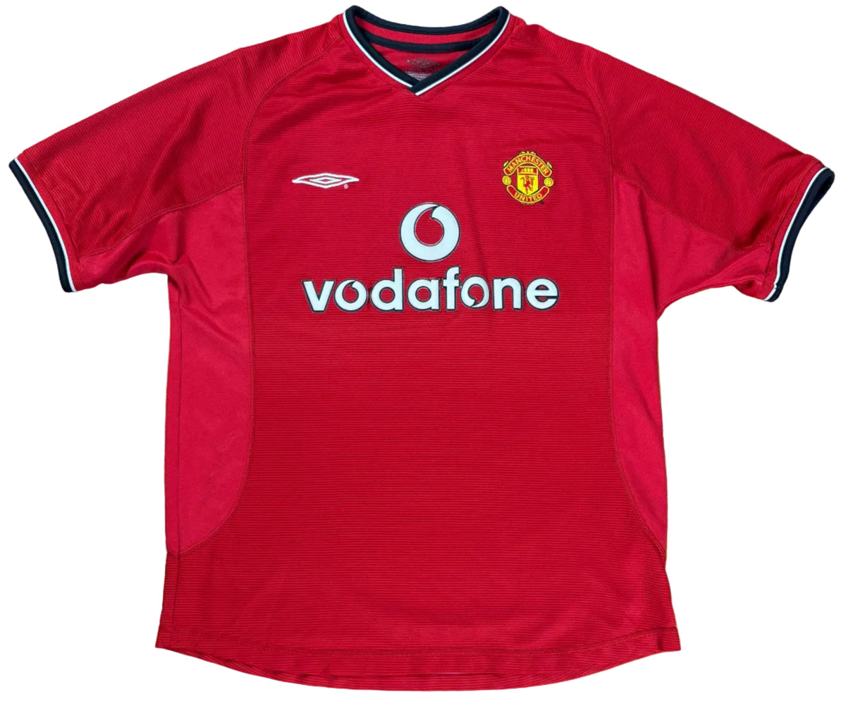 Manchester United 2000/01 Home Umbro Football Shirt Extra Large
