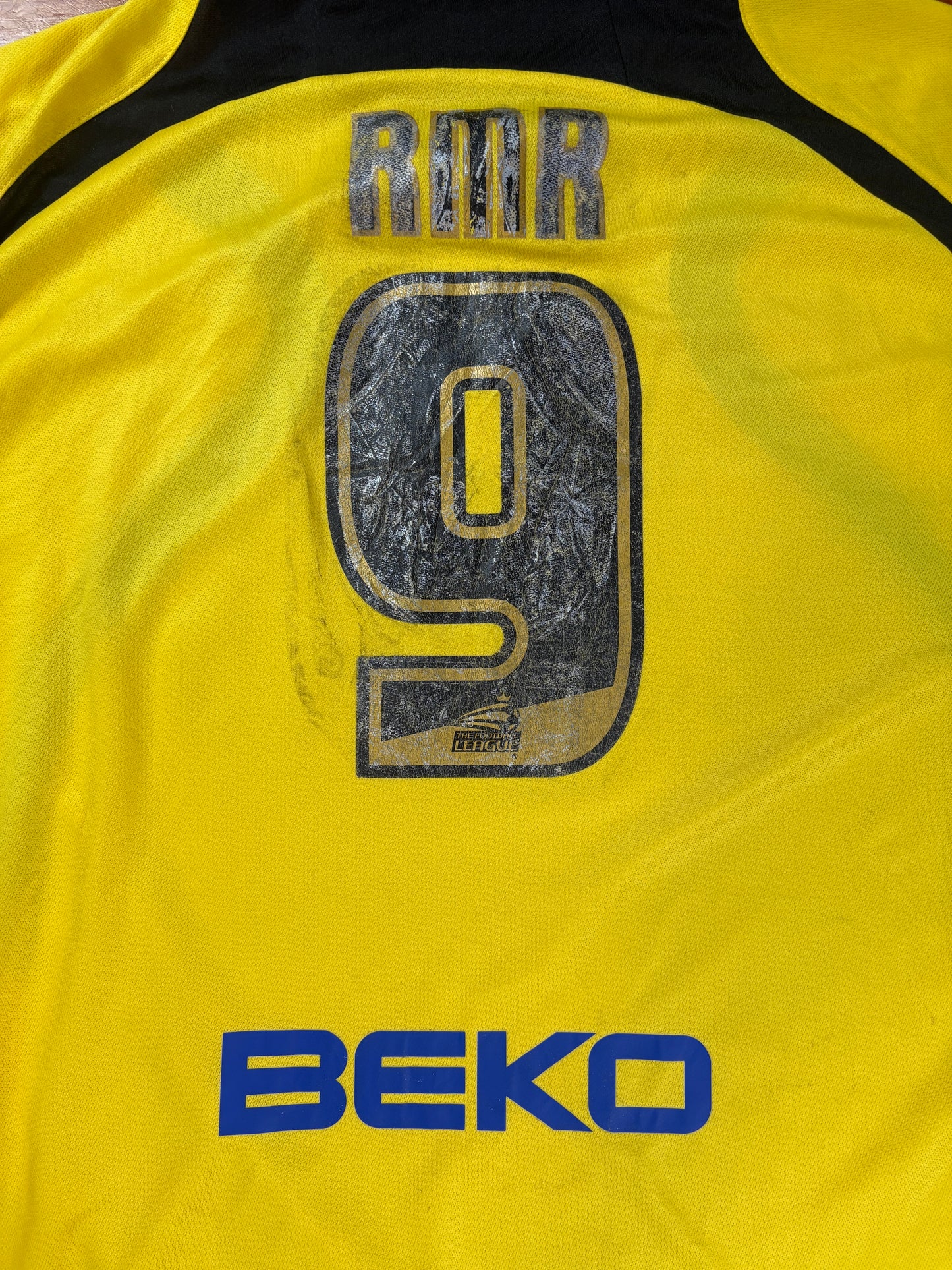 Watford 2007/08 Home Diadora Football Shirt Extra Large