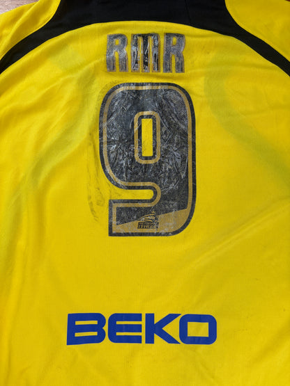 Watford 2007/08 Home Diadora Football Shirt Extra Large