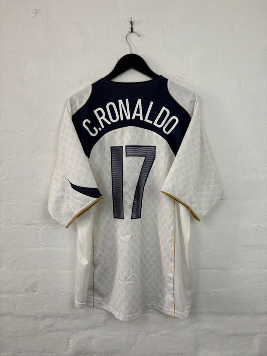 Portugal 2004 Away Nike Football Shirt XXL Ronaldo 17