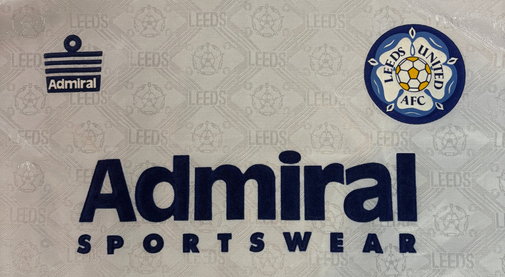 Leeds 1992/93 Home Admiral Football Shirt Medium