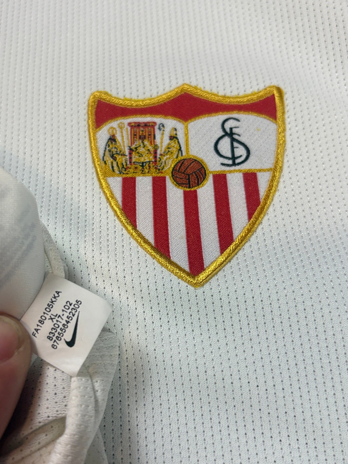 Sevilla 2018/19 Home Nike Football Shirt Extra Large Ben Yedder 9