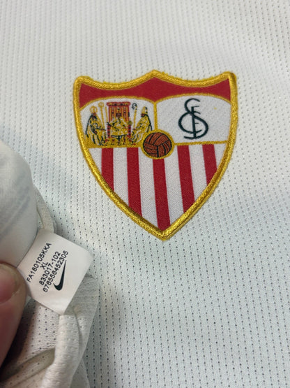 Sevilla 2018/19 Home Nike Football Shirt Extra Large Ben Yedder 9