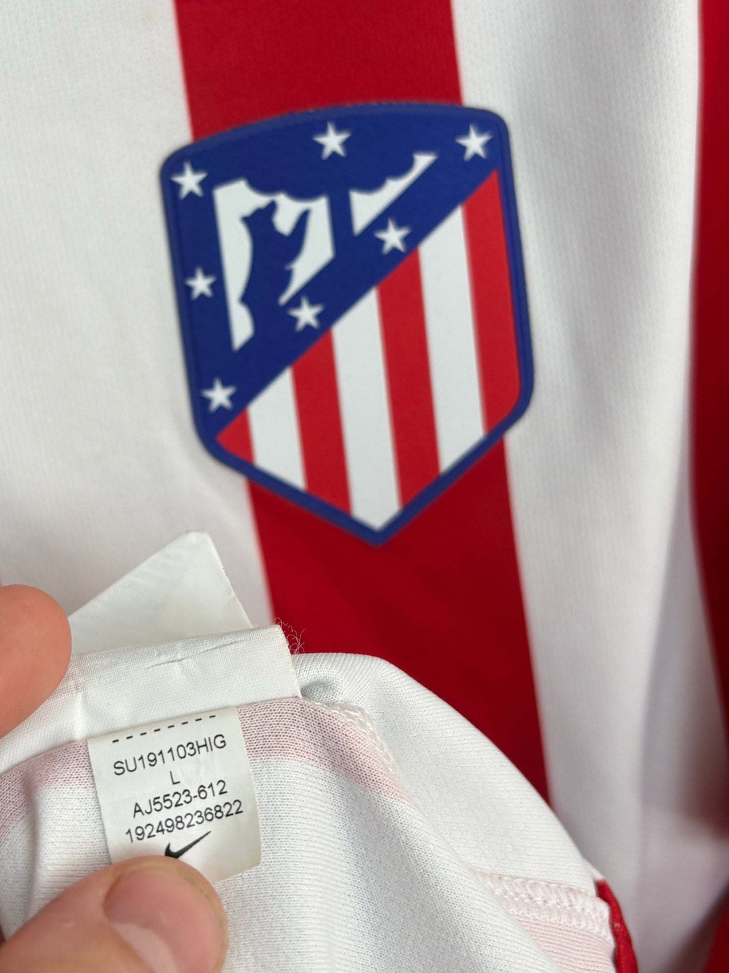 Athletico Madrid 2020/21 Home XL Suarez 9