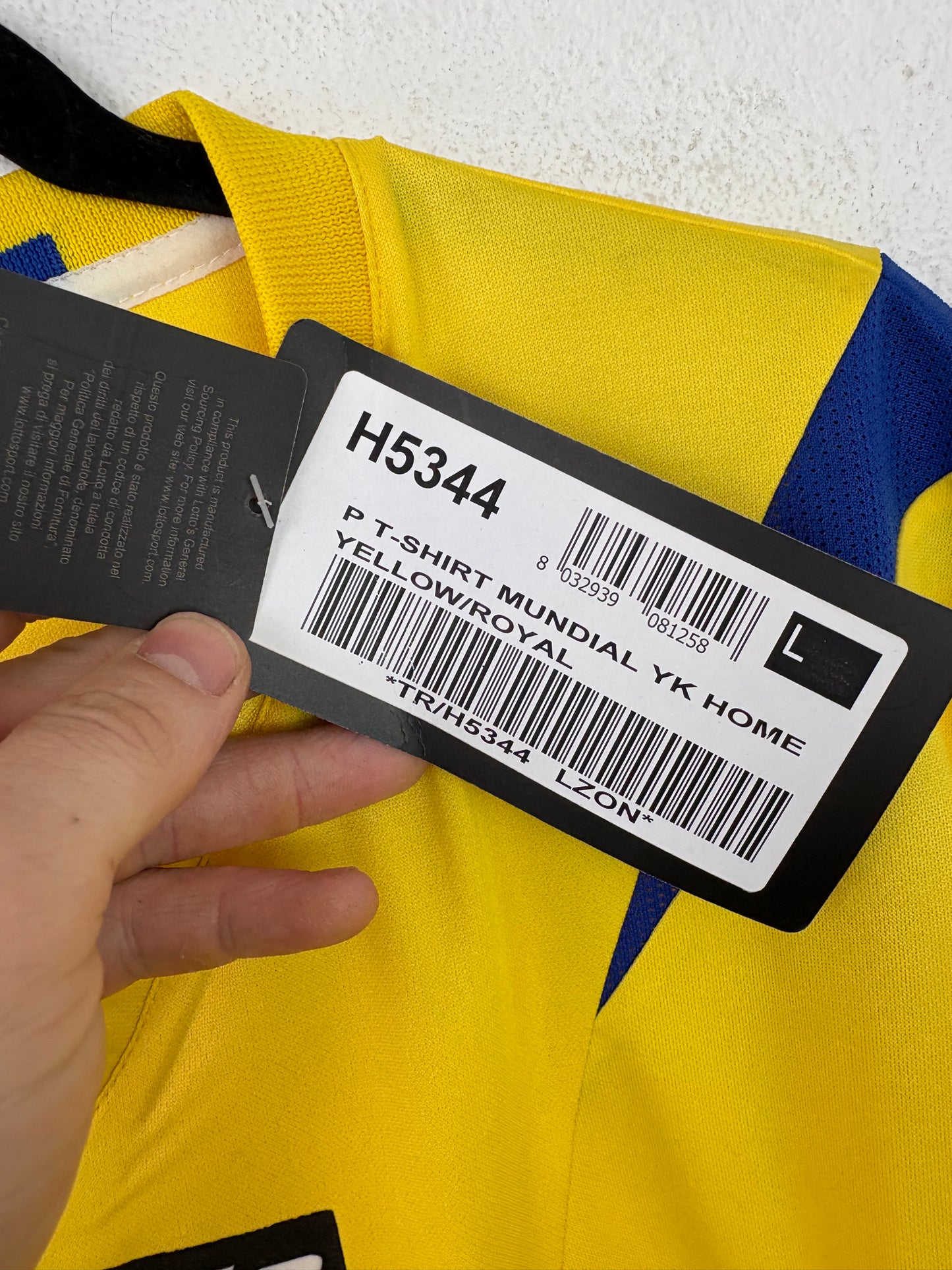 Ukraine 2006 Home Lotto Football Shirt  L Tymoschuk