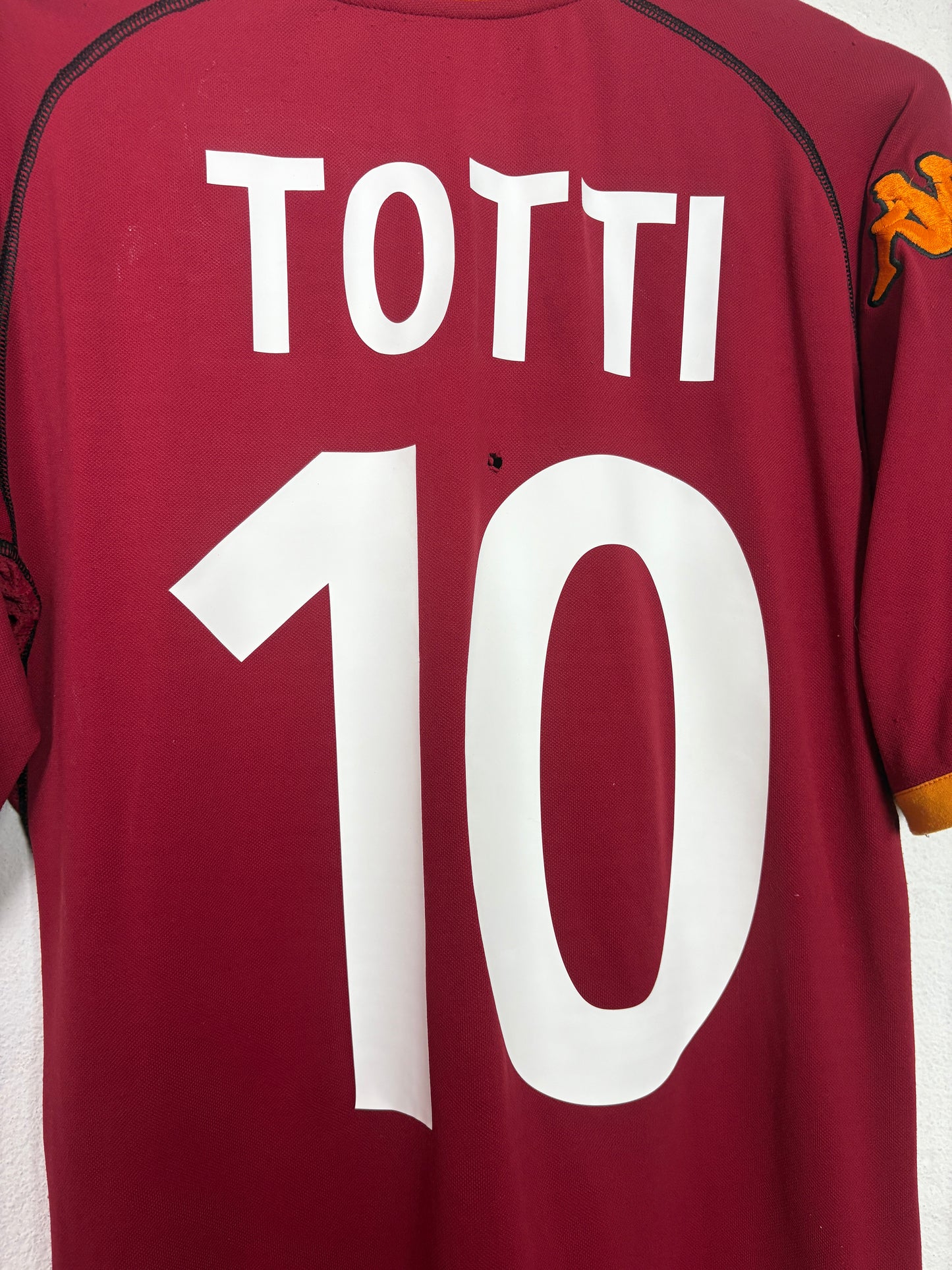 As Roma 2002/03 Home L (Fits M) Totti 10