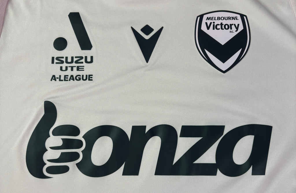 Melbourne Victory 2023/24 Away Macron Football Shirt Large