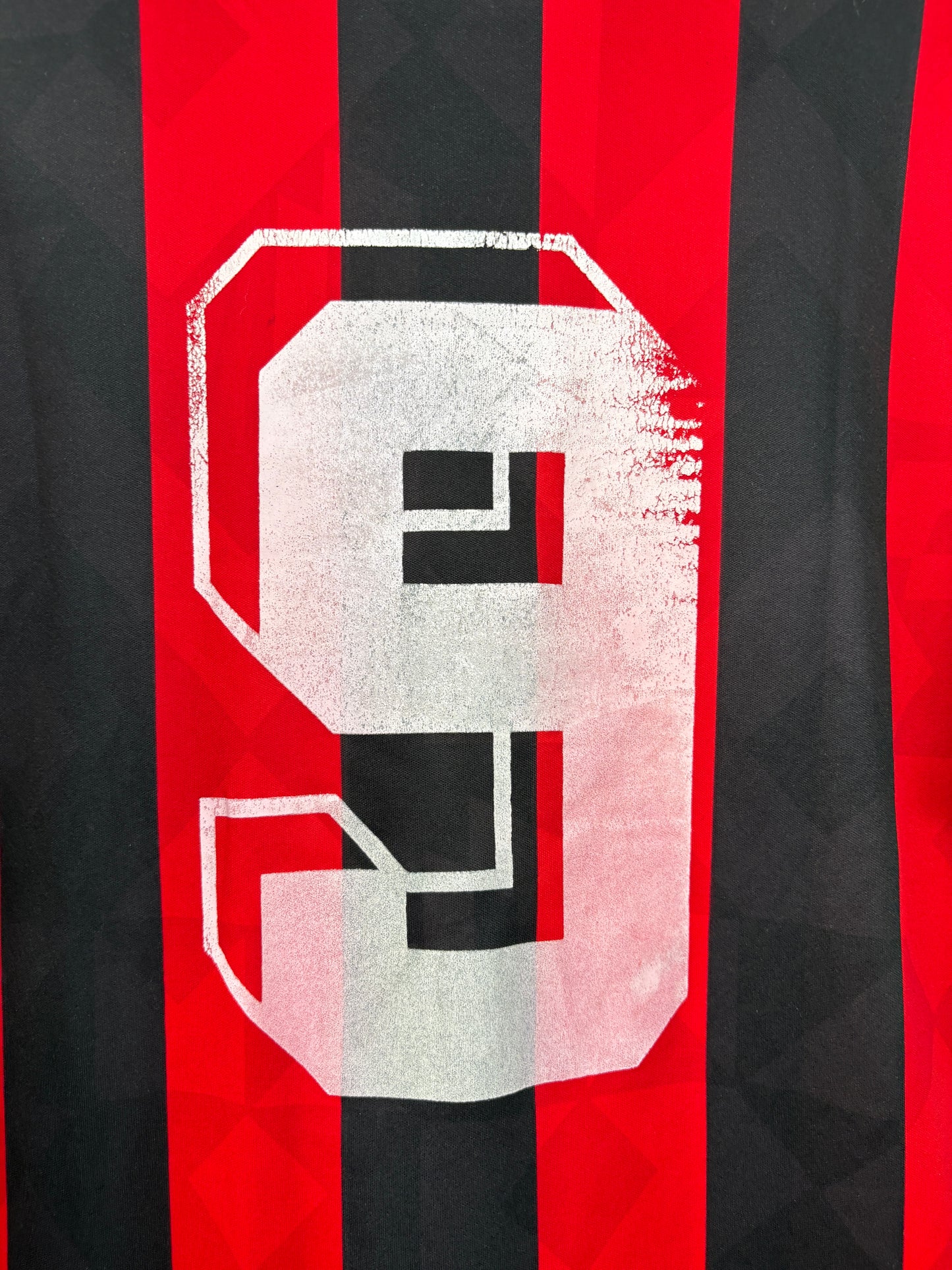 Ac Milan 1993/94 Home Lotto Football Shirt Large