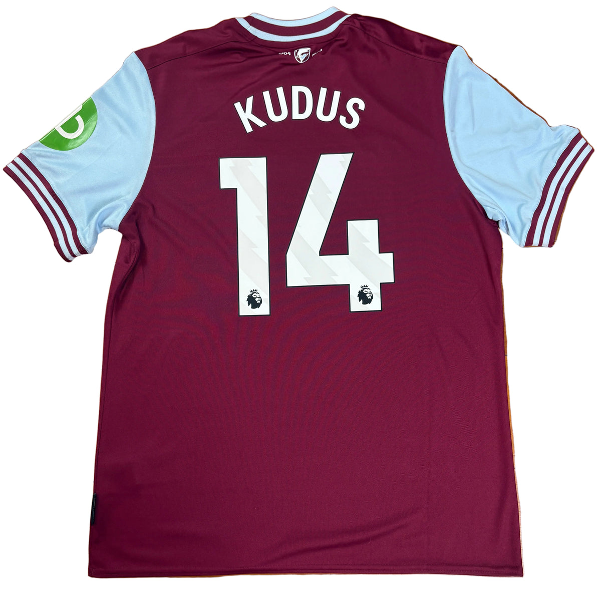West Ham 2024/25 Home Umbro Football Shirt Extra Large Kudus 14