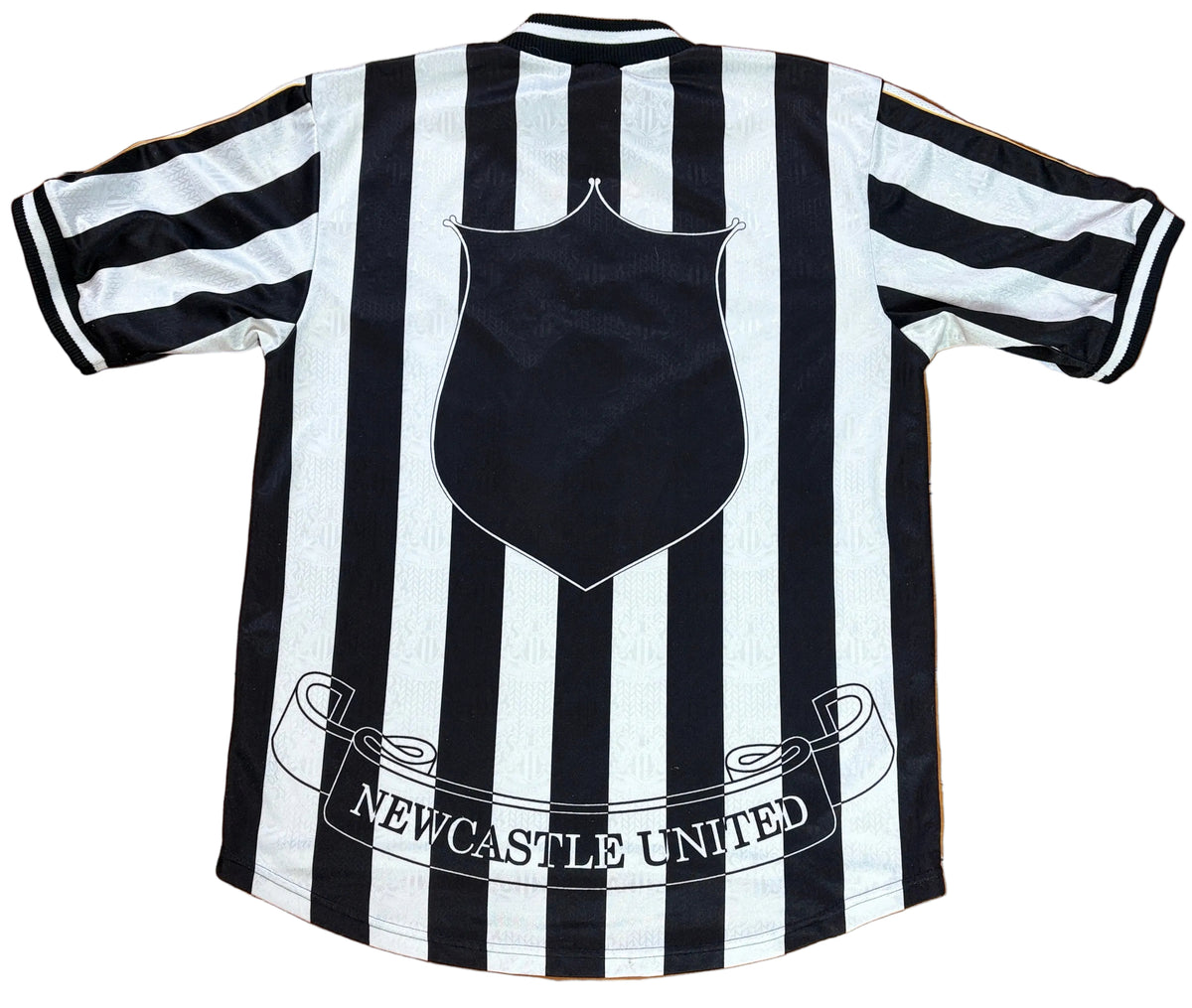 Newcastle 1997/98 Home Adidas Football Shirt Large