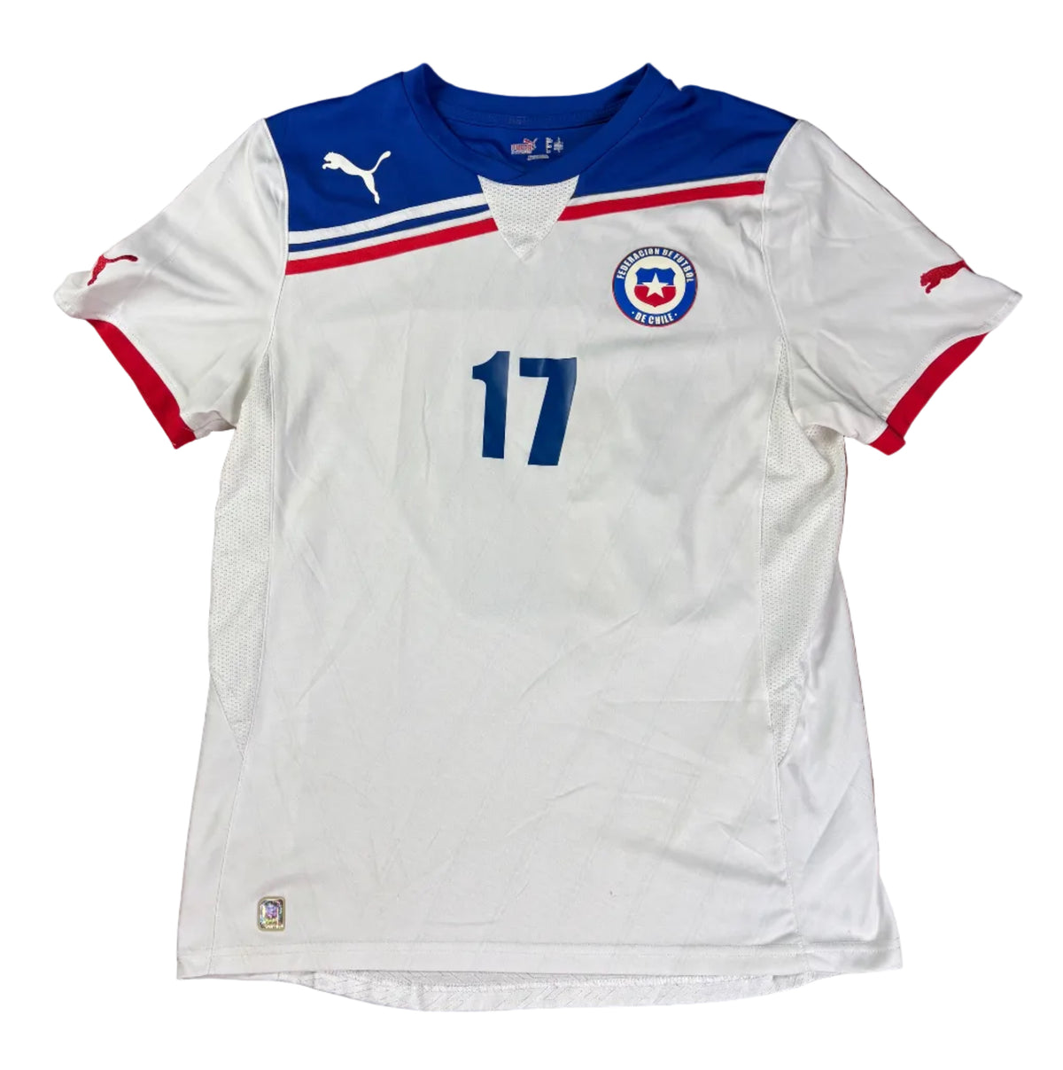 Chile 2011 Away Puma Football Shirt Large Medel 17