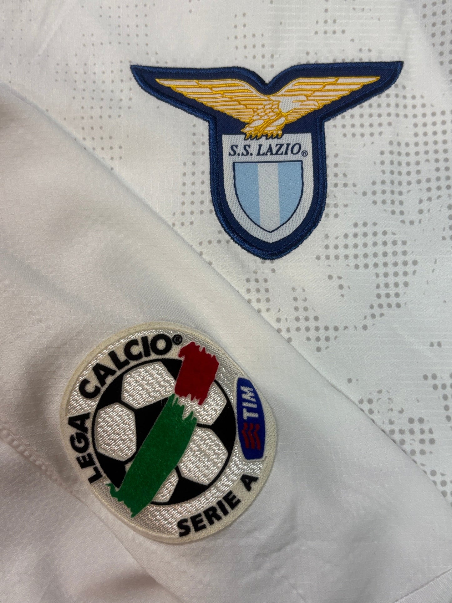 Lazio 2007/08 Away Puma Football Shirt Extra Large Mauri 11 *Matchworn*