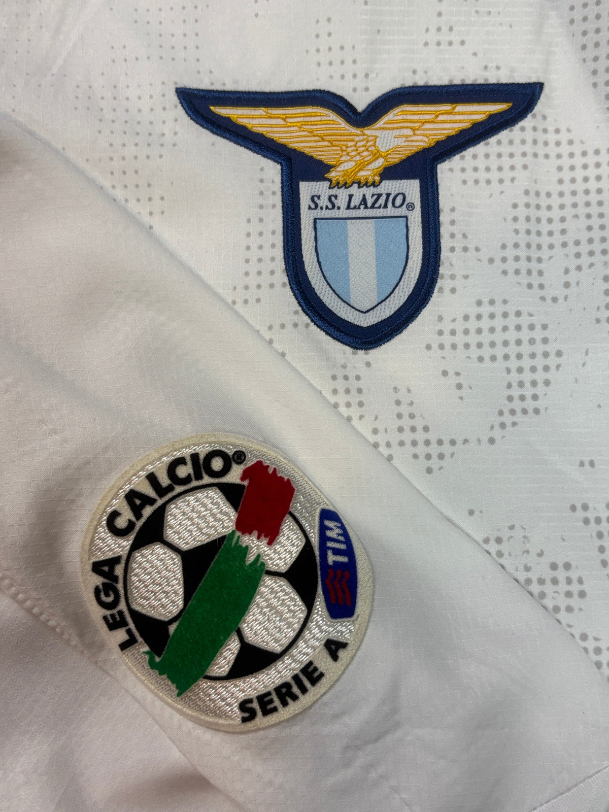 Lazio 2007/08 Away Puma Football Shirt Extra Large Mauri 11 *Matchworn*