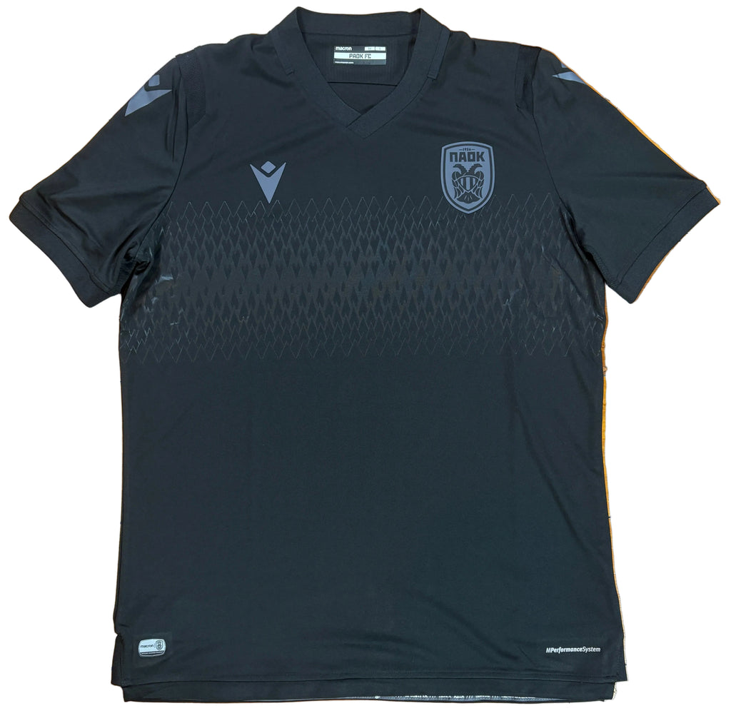 PAOK 2020/21 Away Macron Football Shirt Large