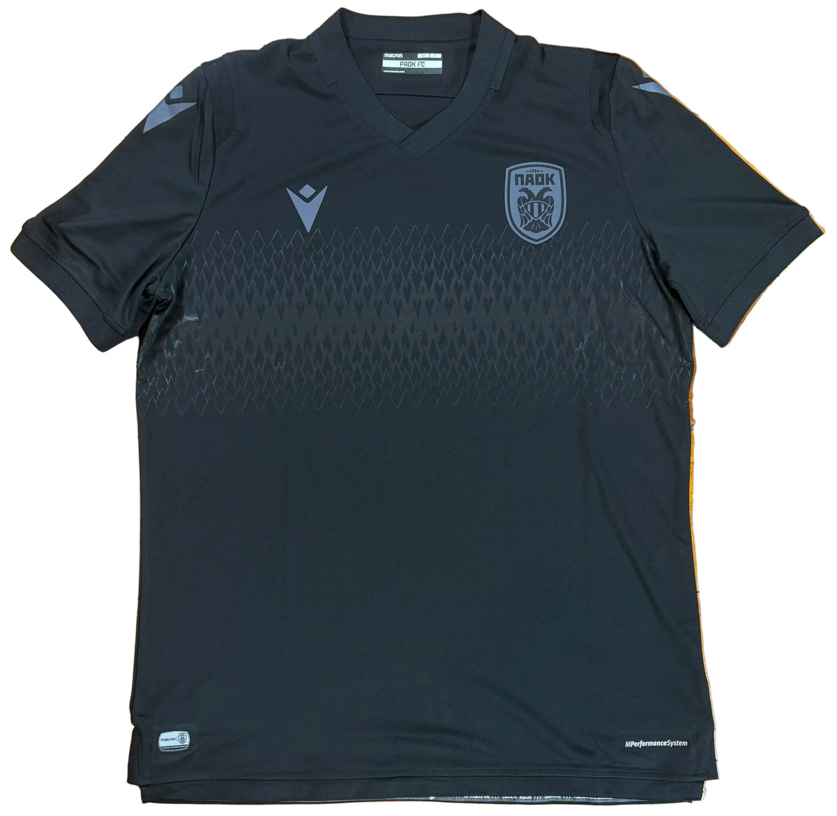 PAOK 2020/21 Away Macron Football Shirt Large