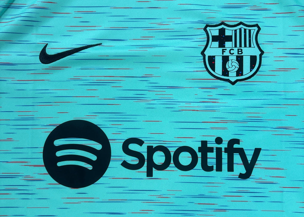 Barcelona 2023/24 Third Nike Football Shirt Large Gavi 8