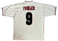 Liverpool 1996/97 Away Reebok Football Shirt Large Fowler 9