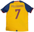 As Roma 2021/22 Third New Balance Football Shirt Large Pellegrini 7