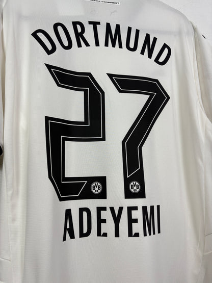 Dortmund 2024/25 Third Puma Football Shirt L Adeyemi 27