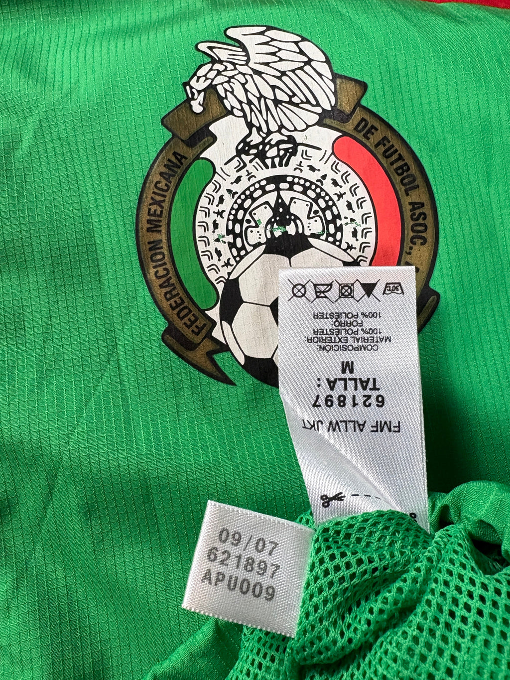 Mexico 2008 Jacket Adidas Football Jacket Large