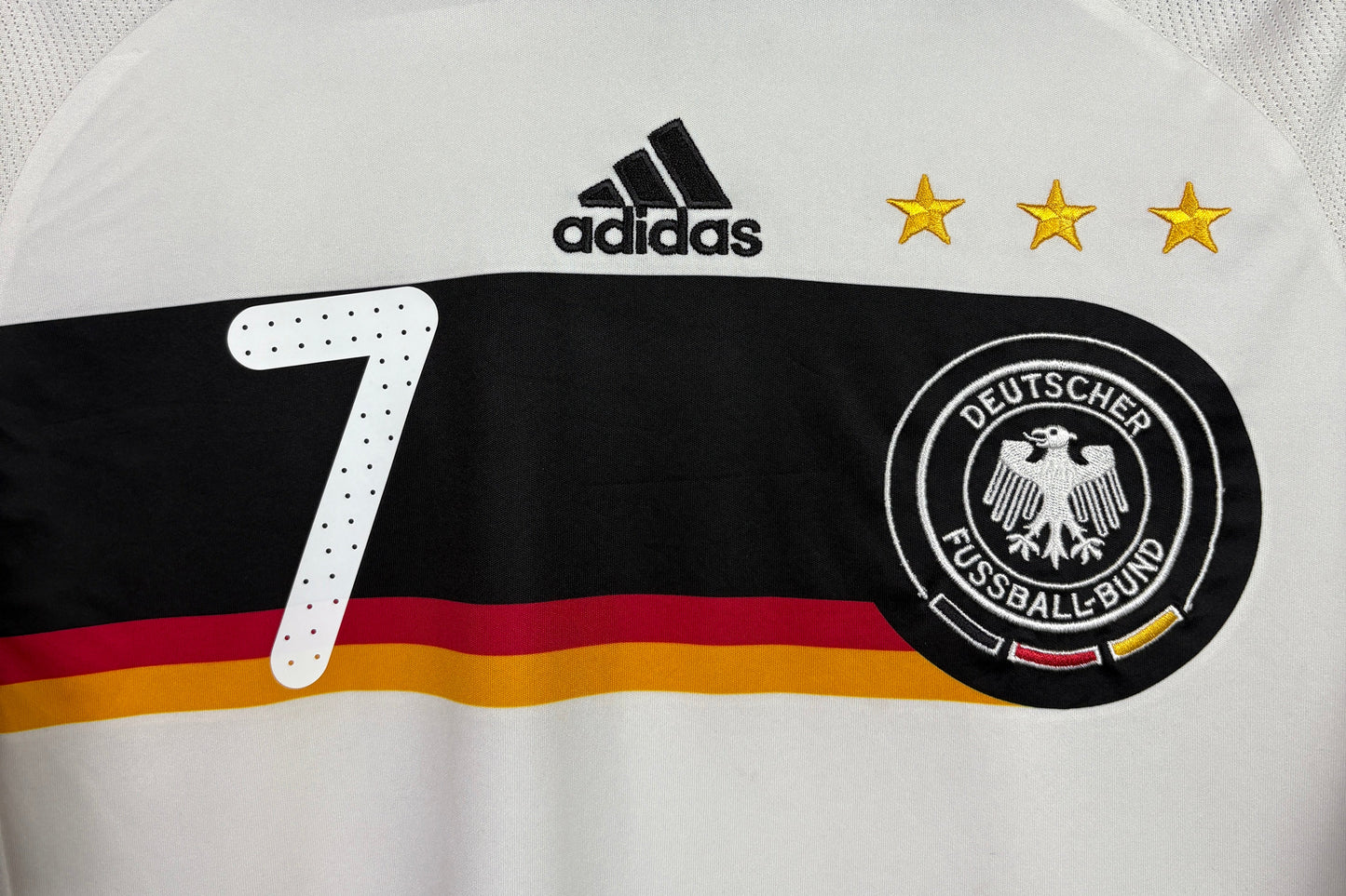 Germany 2008 Home Adidas Football Shirt M Schweinsteiger 7