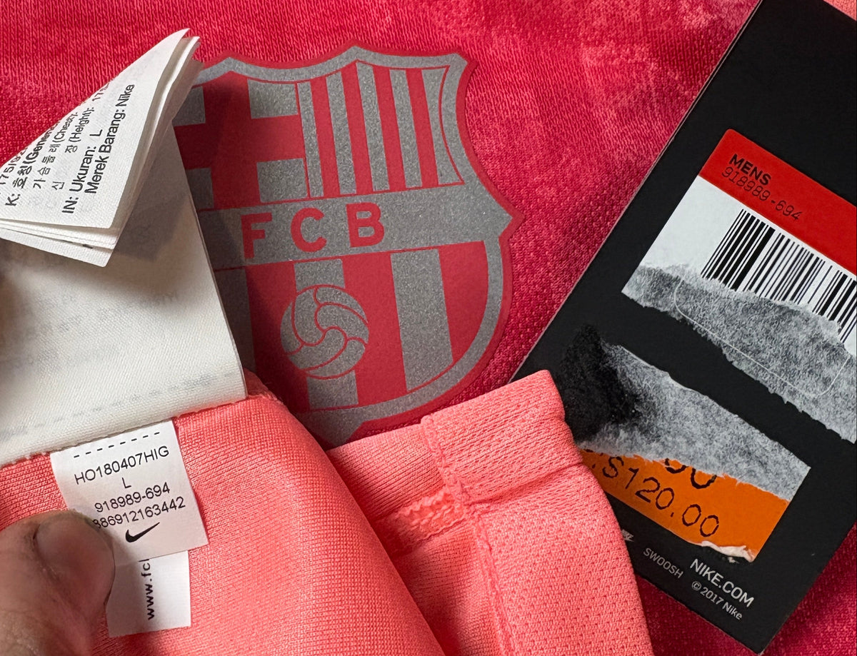 Barcelona 2018/19 Third Nike Football Shirt Large