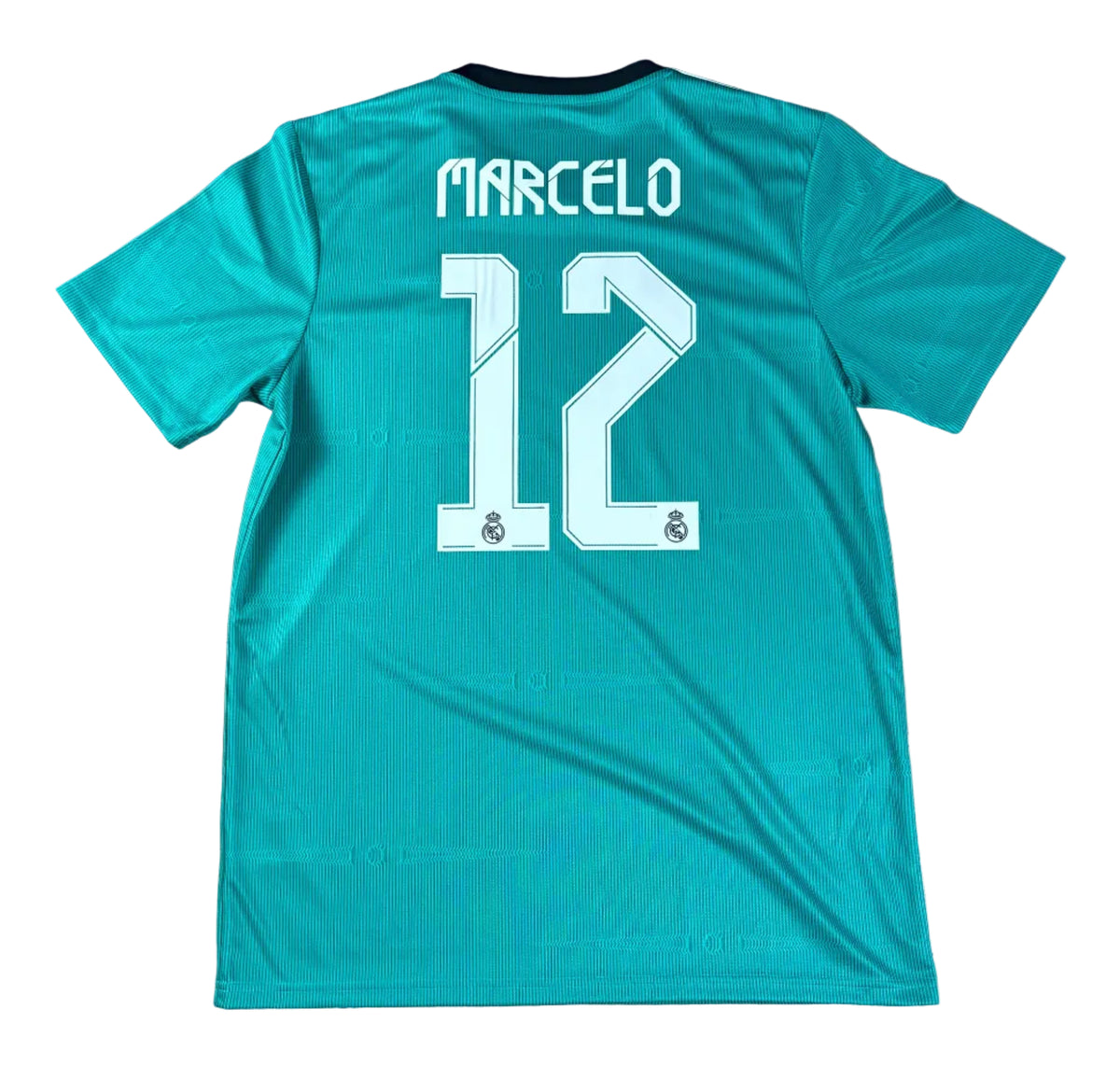 Real Madrid 2021/22 Third Adidas Football Shirt Large Marcelo 12