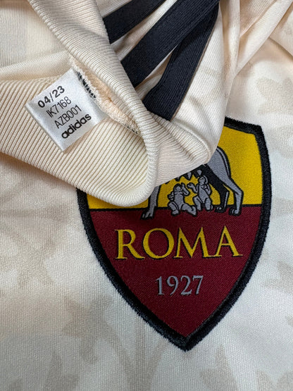 As Roma 2023/24 Away Adidas Football Shirt Large Totti 10