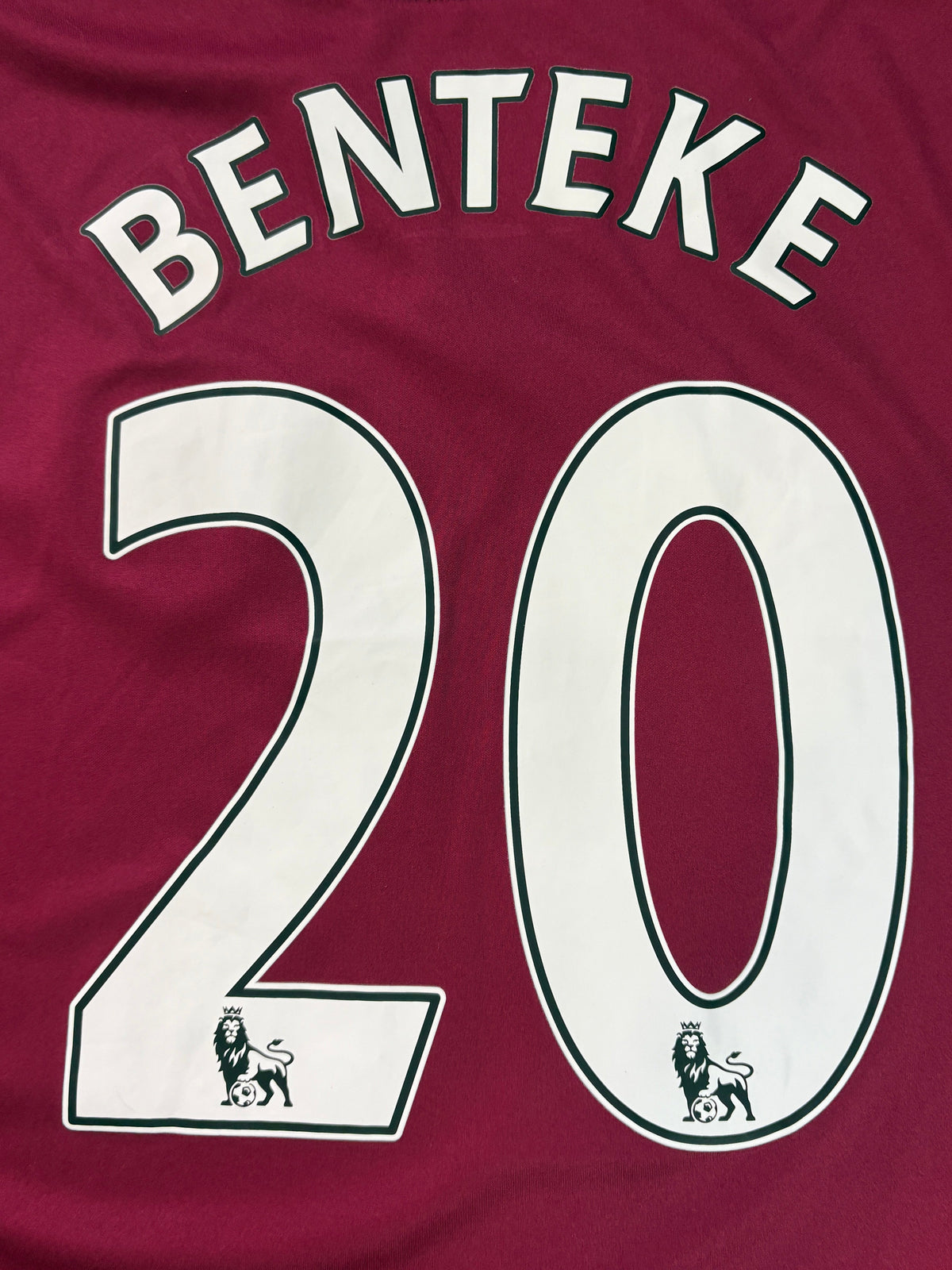 Aston Villa 2012/13 Home Macron Football Shirt Medium Benteke 20