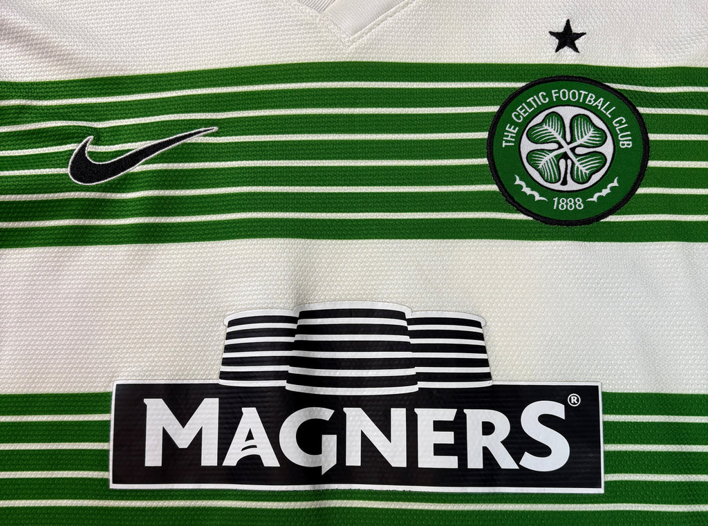 Celtic 2013/14 Home Nike Football Shirt Large Rogic 18