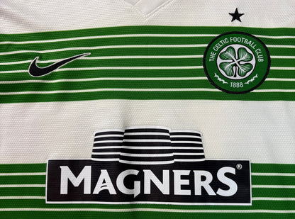 Celtic 2013/14 Home Nike Football Shirt Large Rogic 18