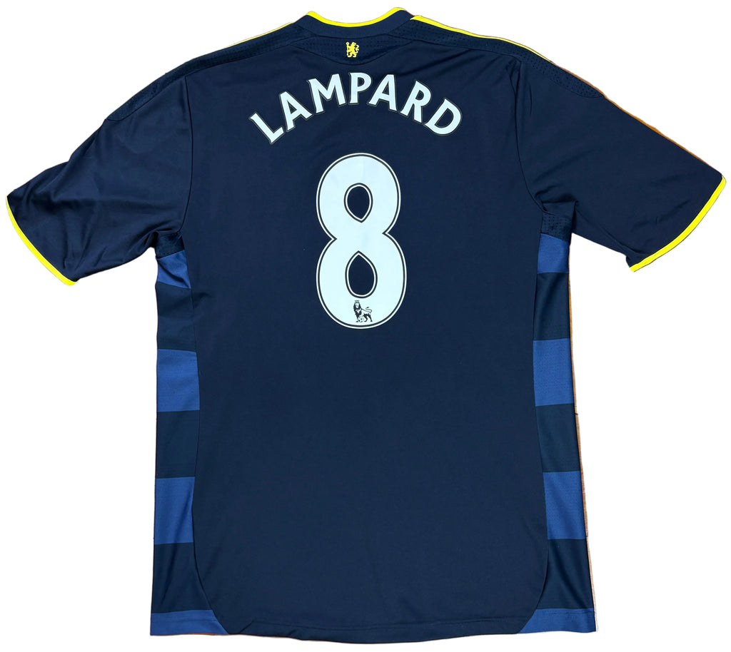 Chelsea 2009/10 Away Adidas Football Shirt Medium Lampard 8