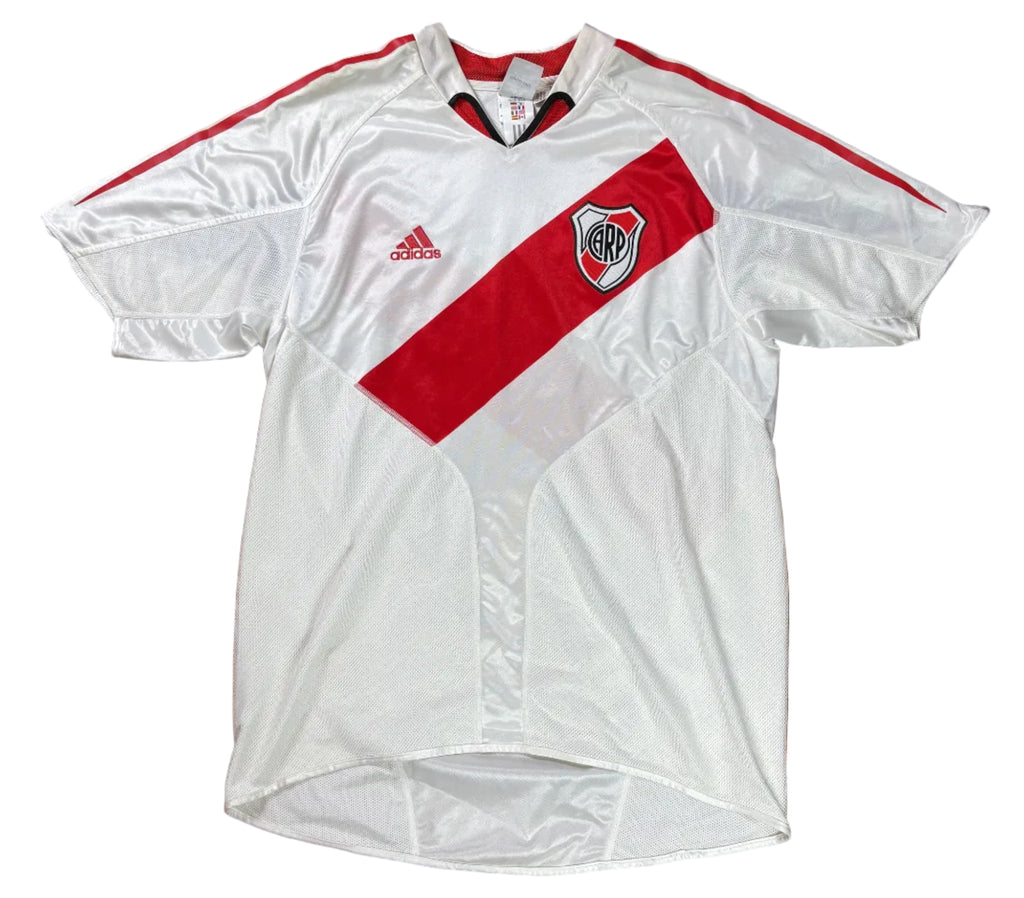 River Plate 2002/03 Home Adidas Football Shirt Extra Large