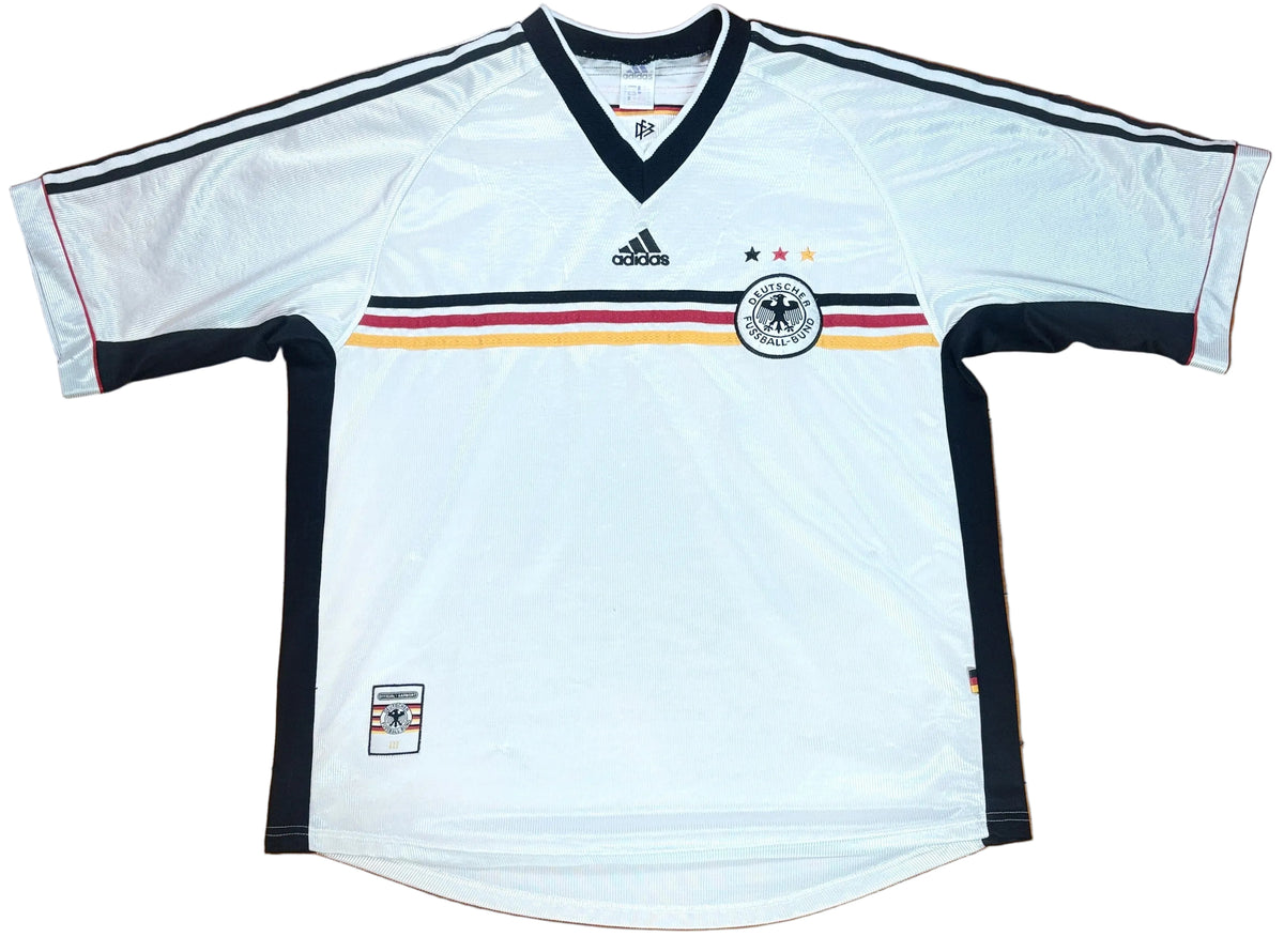 Germany 1998 Home Adidas Football Shirt Extra Large