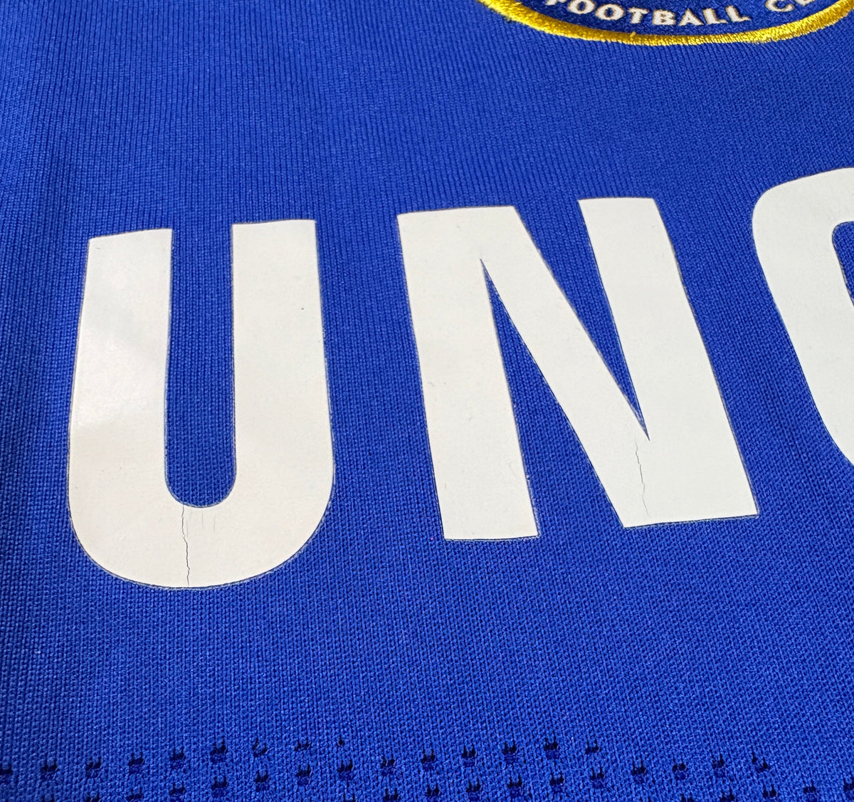 Chelsea 2010/11 Home Adidas Football Shirt Medium Essien 5