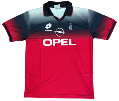Ac Milan 1995/96 Training Lotto Football Shirt Extra Large