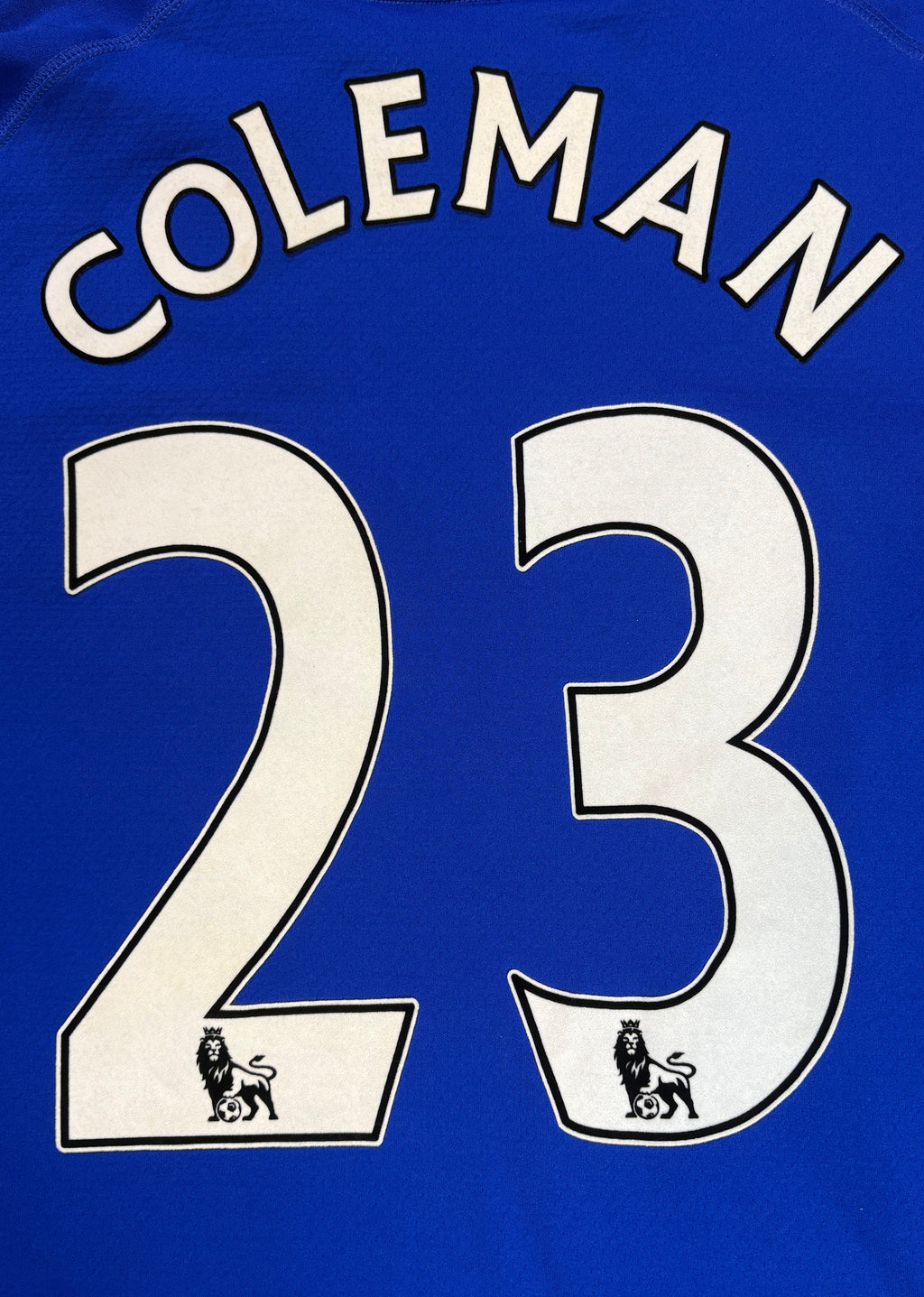 Everton 2010/11 Home Le Coq Sportif Football Shirt Extra Large Coleman 23