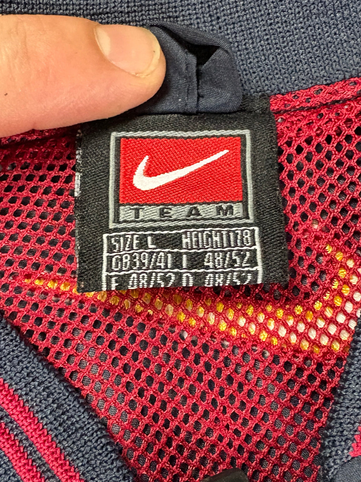Barcelona 1998 Jacket Nike Football Jacket Large