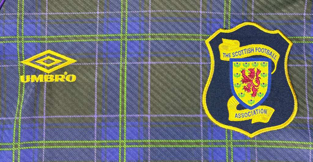 Scotland 1994 Home Umbro Football Shirt Large